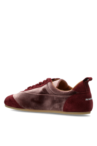 JIL SANDER BURGUNDY ‘Etage’ sports shoes 5