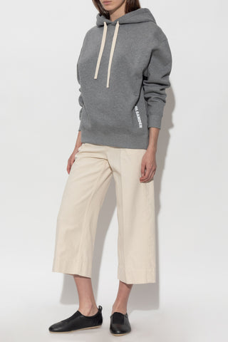 JIL SANDER GREY Hoodie 2