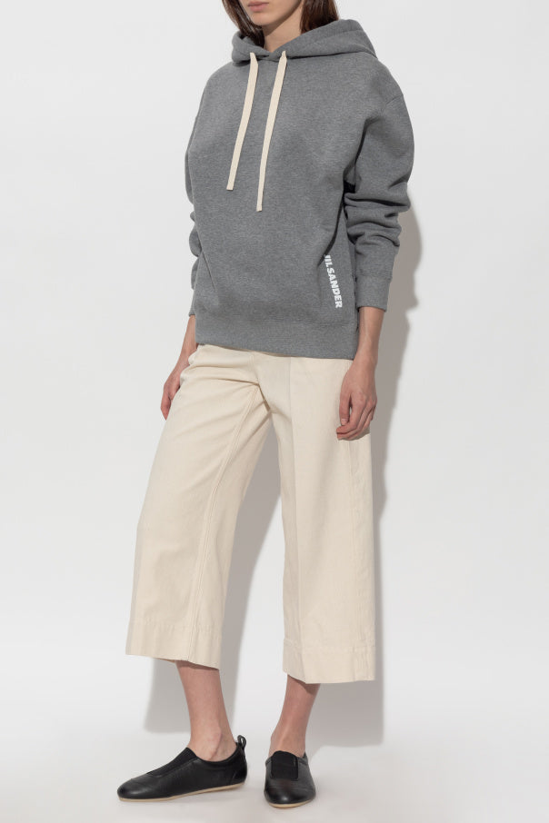 JIL SANDER GREY Hoodie 2