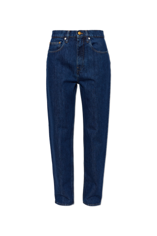 JIL SANDER NAVY BLUE Straight-leg jeans 1