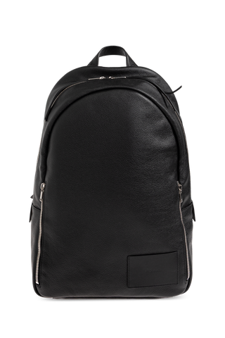 JIL SANDER BLACK Leather backpack 1