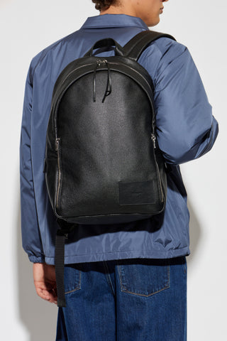 JIL SANDER BLACK Leather backpack 2