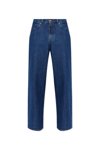 JIL SANDER BLUE Wide-leg jeans 1