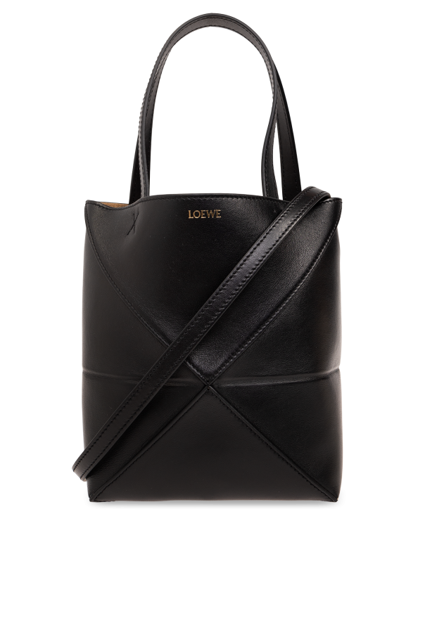 Loewe BLACK ‘Mini Puzzle Fold’ shoulder bag 1