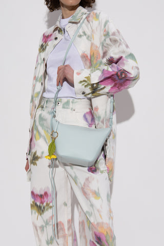 Loewe light blue Leather bag `Mini Hammock` 2