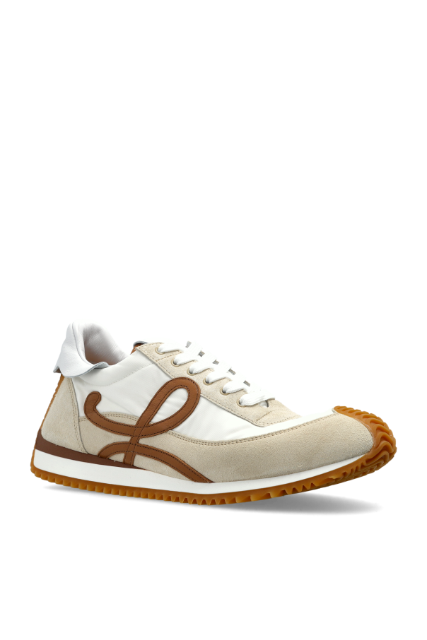 Loewe beige "Flow Runner 2.0" sports shoes 4