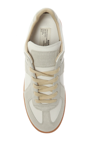 Maison Margiela WHITE Patched 'Replica' sneakers 6