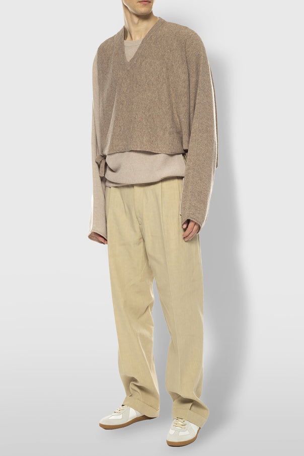 Maison Margiela WHITE 'Replica' sneakers 3