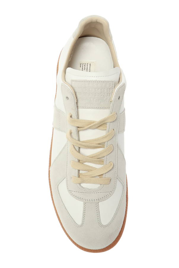 Maison Margiela WHITE 'Replica' sneakers 6