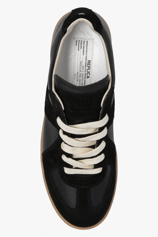 Maison Margiela BLACK ‘Replica’ sneakers 6