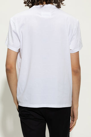 Maison Margiela WHITE T-shirt with logo 4