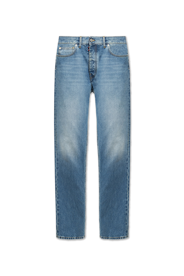 Maison Margiela BLUE Straight-cut jeans 1