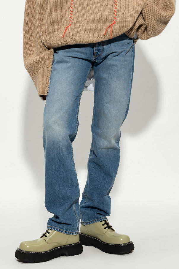 Maison Margiela BLUE Straight-cut jeans 3