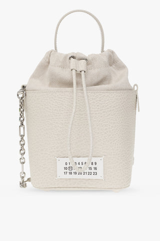 Maison Margiela cream ‘5AC Small’ shoulder bag 1