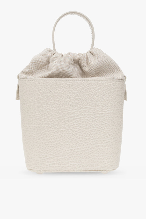 Maison Margiela cream ‘5AC Small’ shoulder bag 4