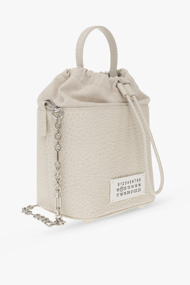 Maison Margiela cream ‘5AC Small’ shoulder bag 5