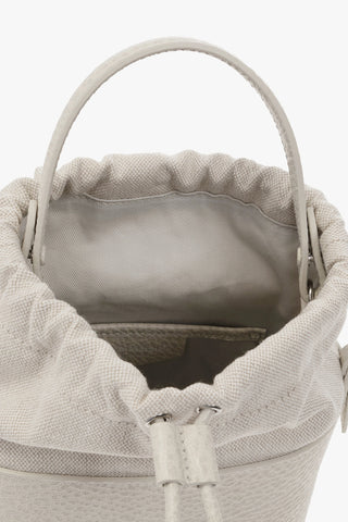 Maison Margiela cream ‘5AC Small’ shoulder bag 6