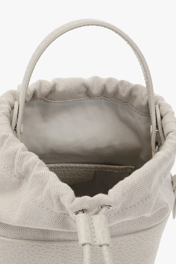 Maison Margiela cream ‘5AC Small’ shoulder bag 6