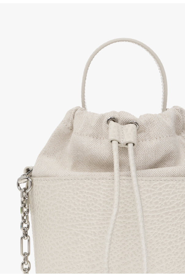 Maison Margiela cream ‘5AC Small’ shoulder bag 7