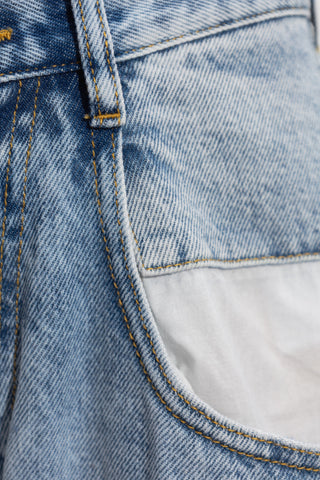 Maison Margiela BLUE Jeans with straight legs 5