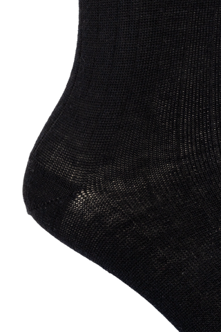 Maison Margiela BLACK Socks with `Tabi` Cut 3