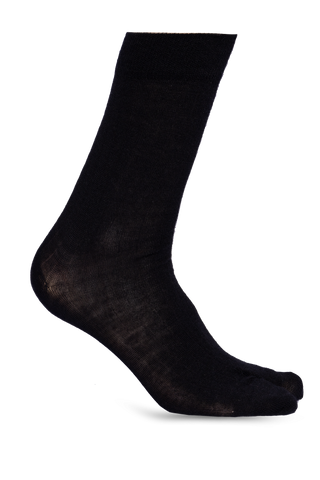 Maison Margiela BLACK Tabi cut socks 1
