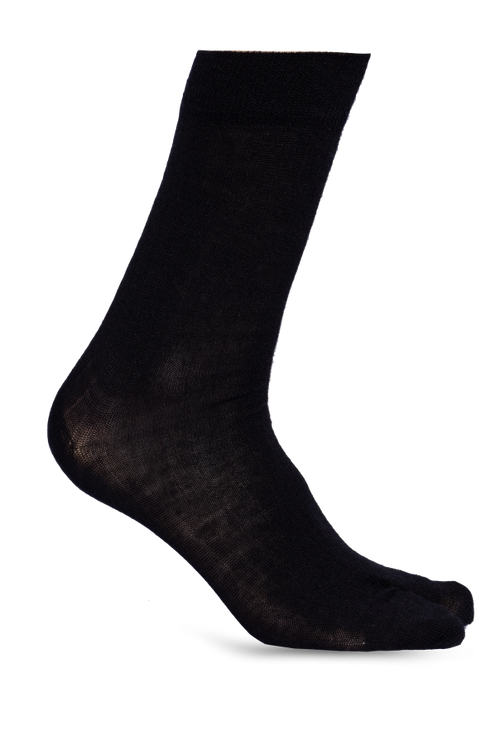 Maison Margiela BLACK Tabi cut socks 1