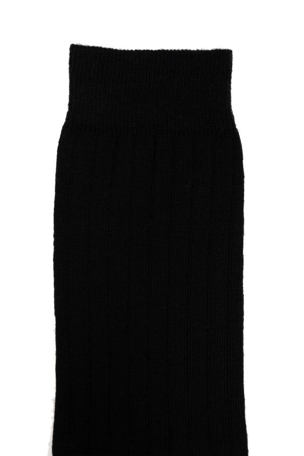 Maison Margiela BLACK Tabi cut socks 2
