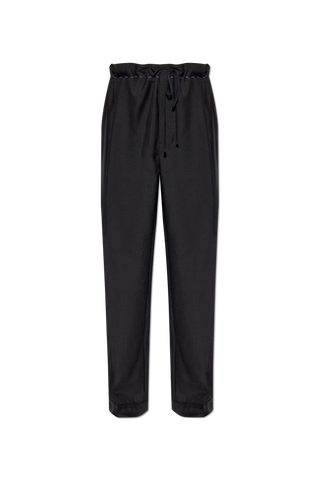 Maison Margiela BLACK Creased trousers 1