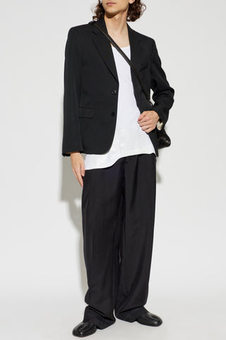 Maison Margiela BLACK Creased trousers 2