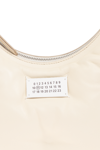 Maison Margiela cream "Glam Slam Small" shoulder bag 6