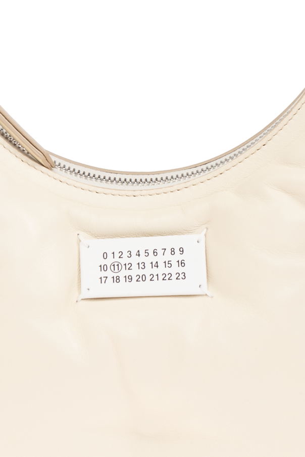 Maison Margiela cream "Glam Slam Small" shoulder bag 6