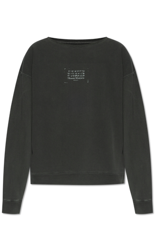 Maison Margiela GREY Sweatshirt with vintage effect 1