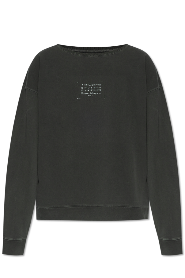 Maison Margiela GREY Sweatshirt with vintage effect 1