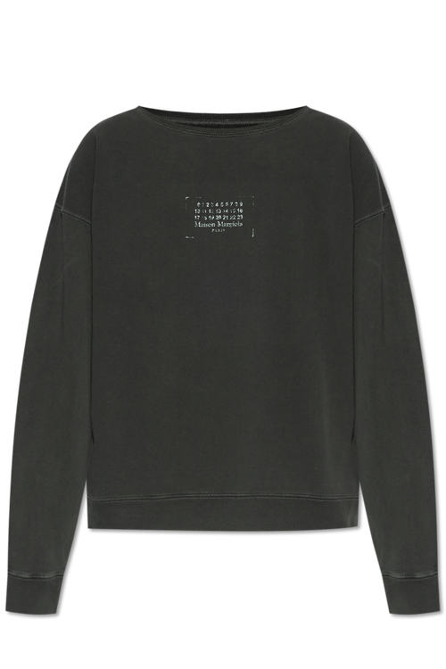 Maison Margiela GREY Sweatshirt with vintage effect 1