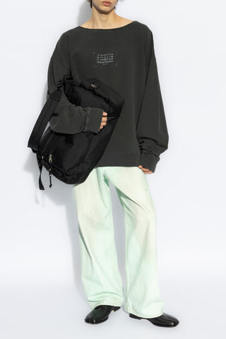 Maison Margiela GREY Sweatshirt with vintage effect 2