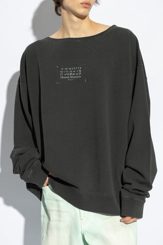 Maison Margiela GREY Sweatshirt with vintage effect 3