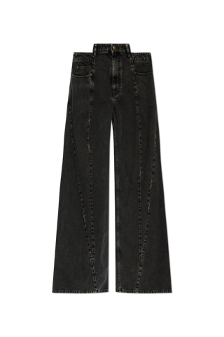 Maison Margiela BLACK Jeans with pockets 1