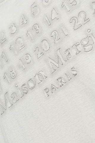 Maison Margiela GREY T-shirt with logo 5