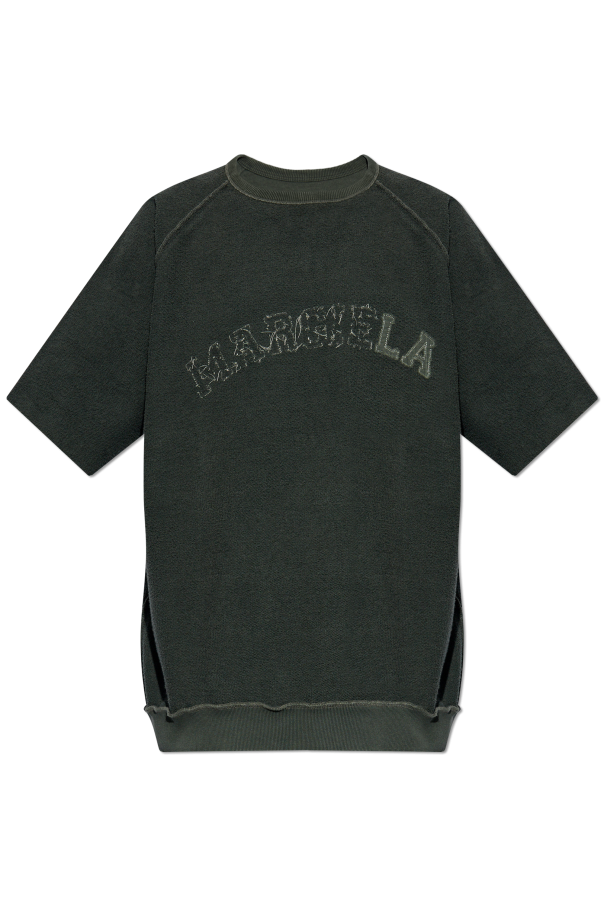 Maison Margiela GREY Sweatshirt with logo 1