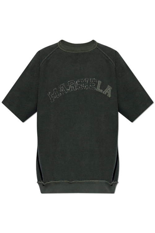 Maison Margiela GREY Sweatshirt with logo 1