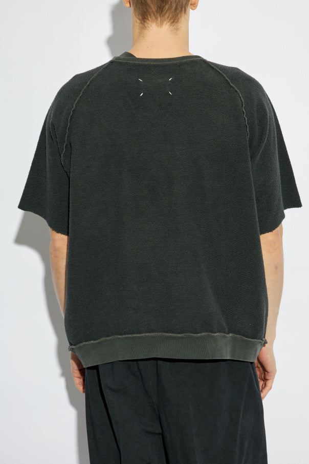Maison Margiela GREY Sweatshirt with logo 4