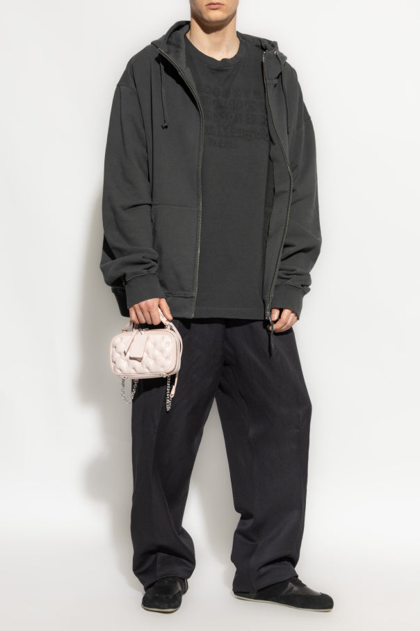 Maison Margiela GREY T-shirt with logo 2