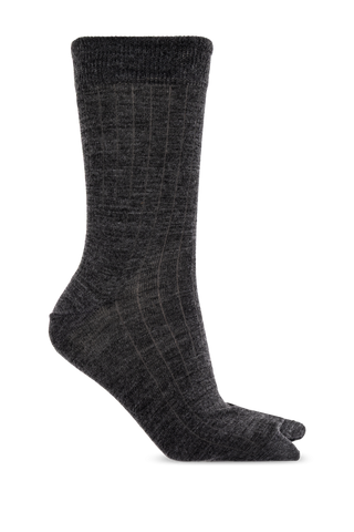 Maison Margiela GREY Wool socks 1