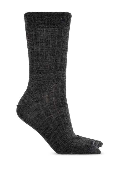Maison Margiela GREY Wool socks 1