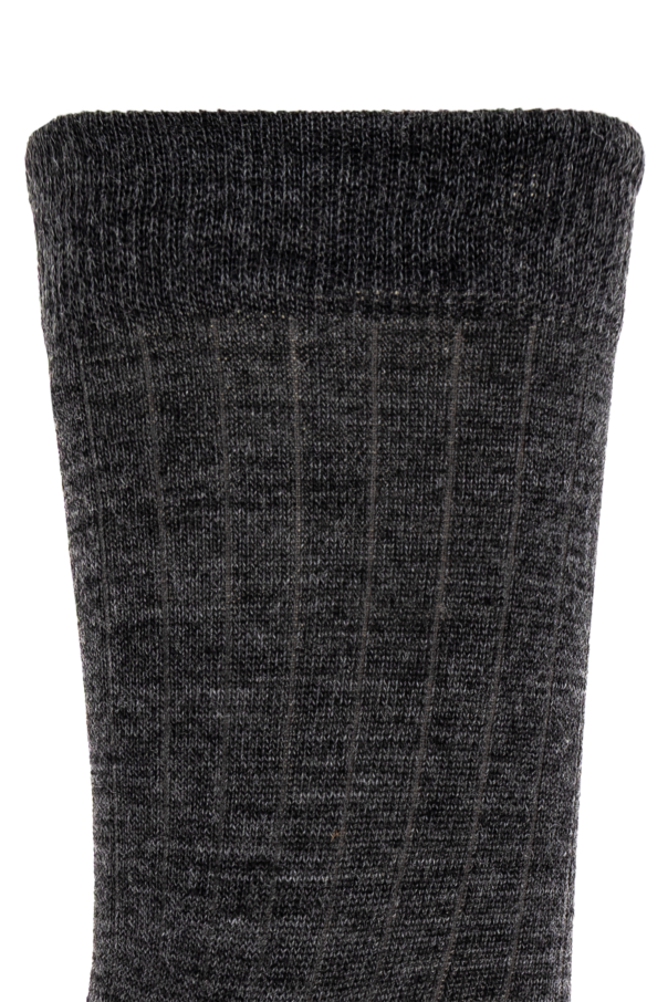 Maison Margiela GREY Wool socks 2