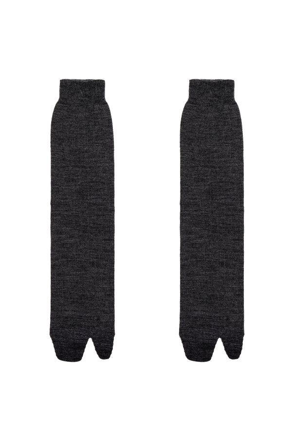 Maison Margiela GREY Wool socks 4