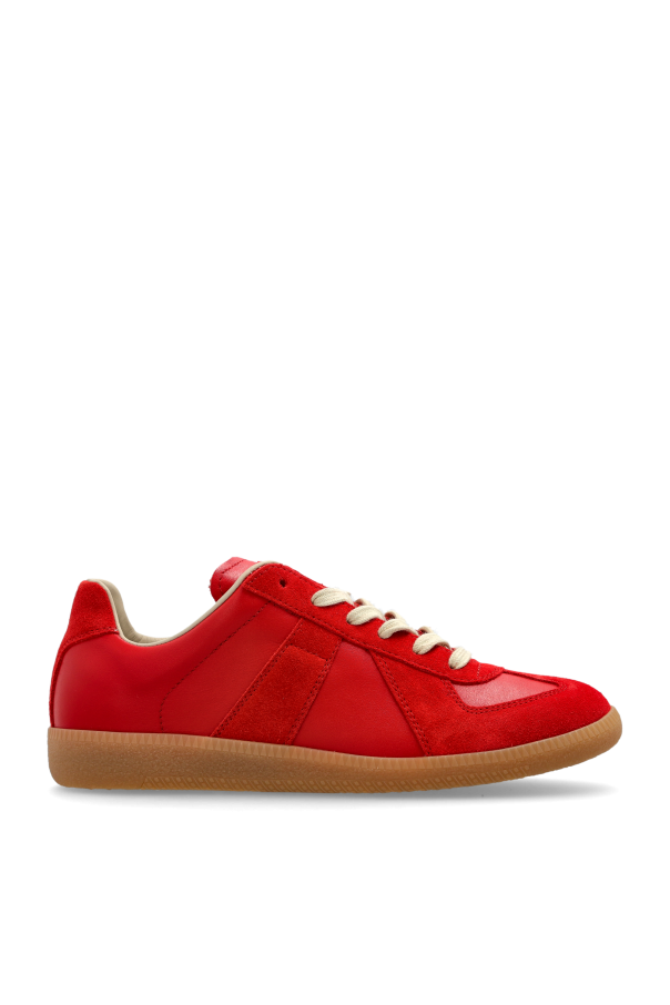 Maison Margiela RED Leather sports shoes 1
