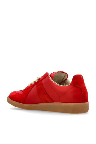 Maison Margiela RED Leather sports shoes 5