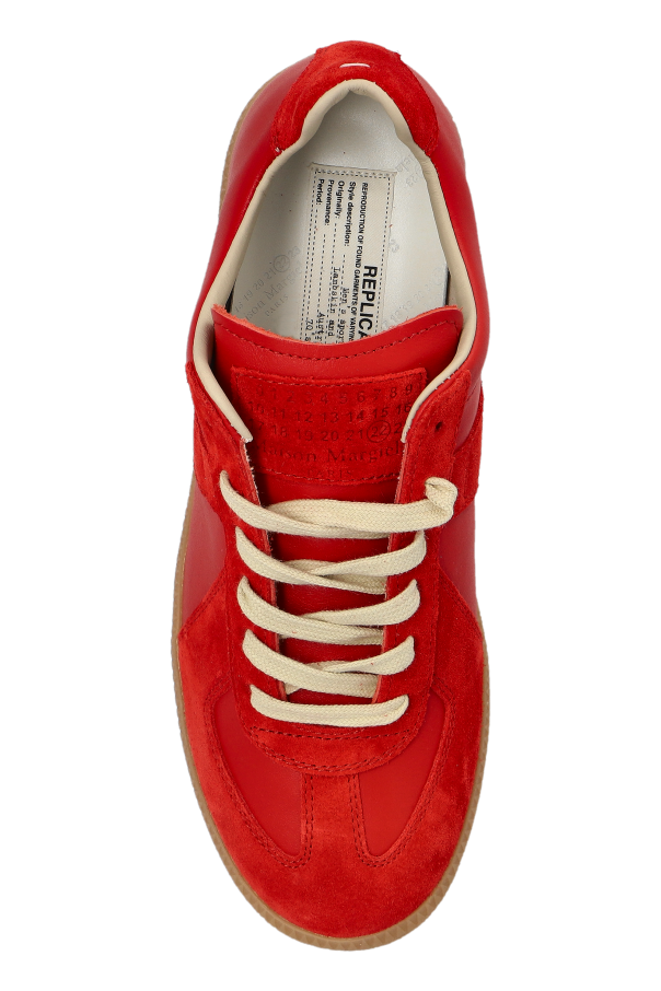 Maison Margiela RED Leather sports shoes 6
